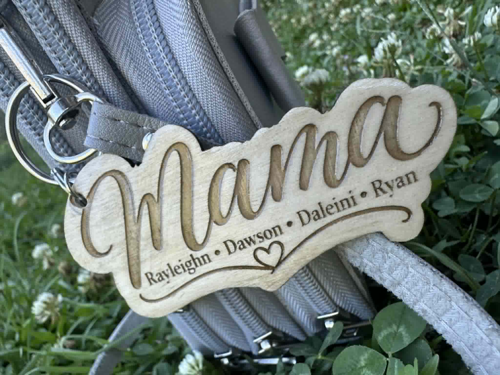 custom wooden keychains